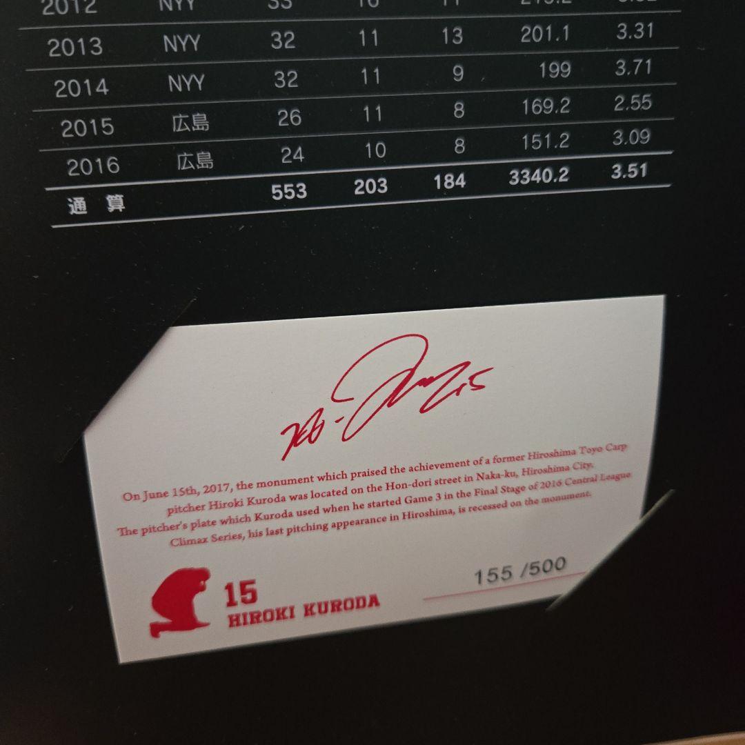 元広島カープ 黒田博樹さん フィギュア