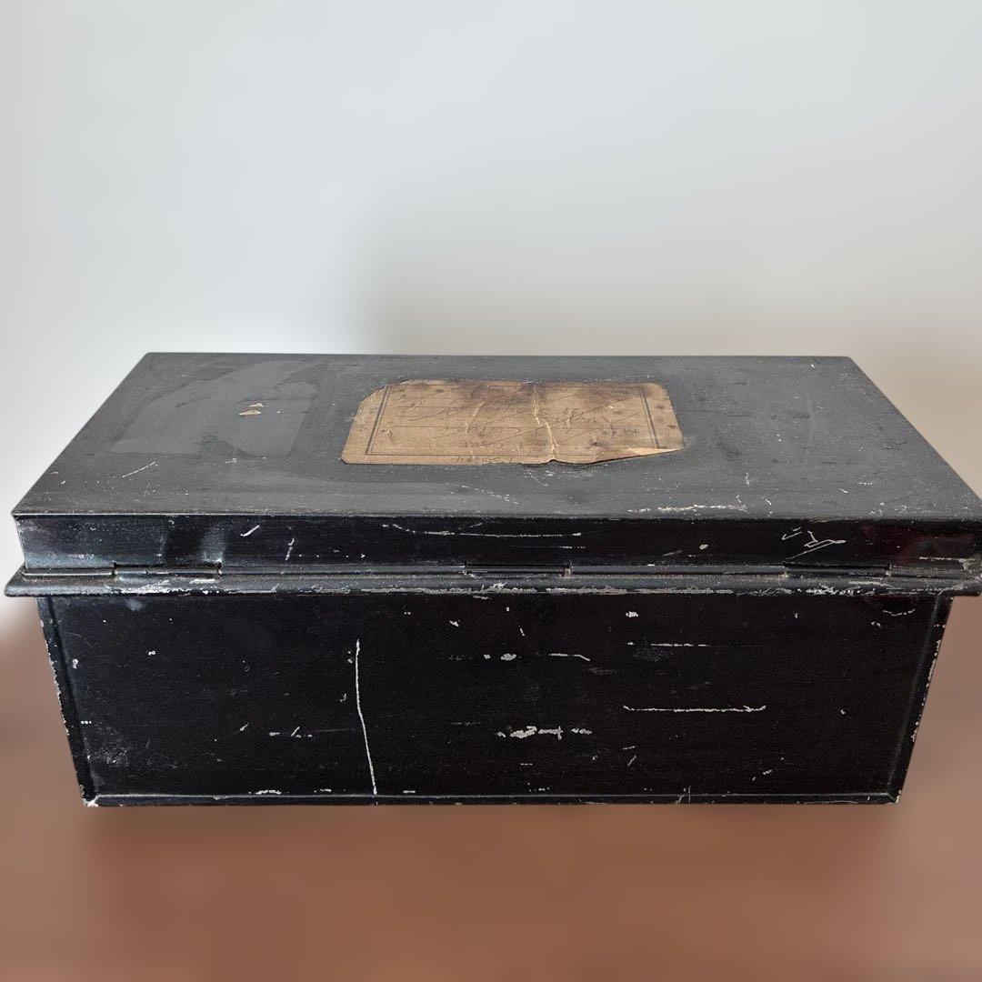 アンティークボックス 黒 イギリス