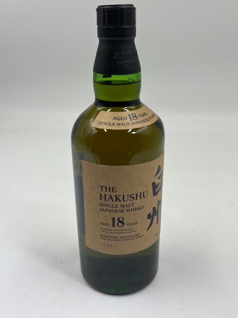 サントリー シングルモルトウイスキー 白州18年 700ml 新品未開封