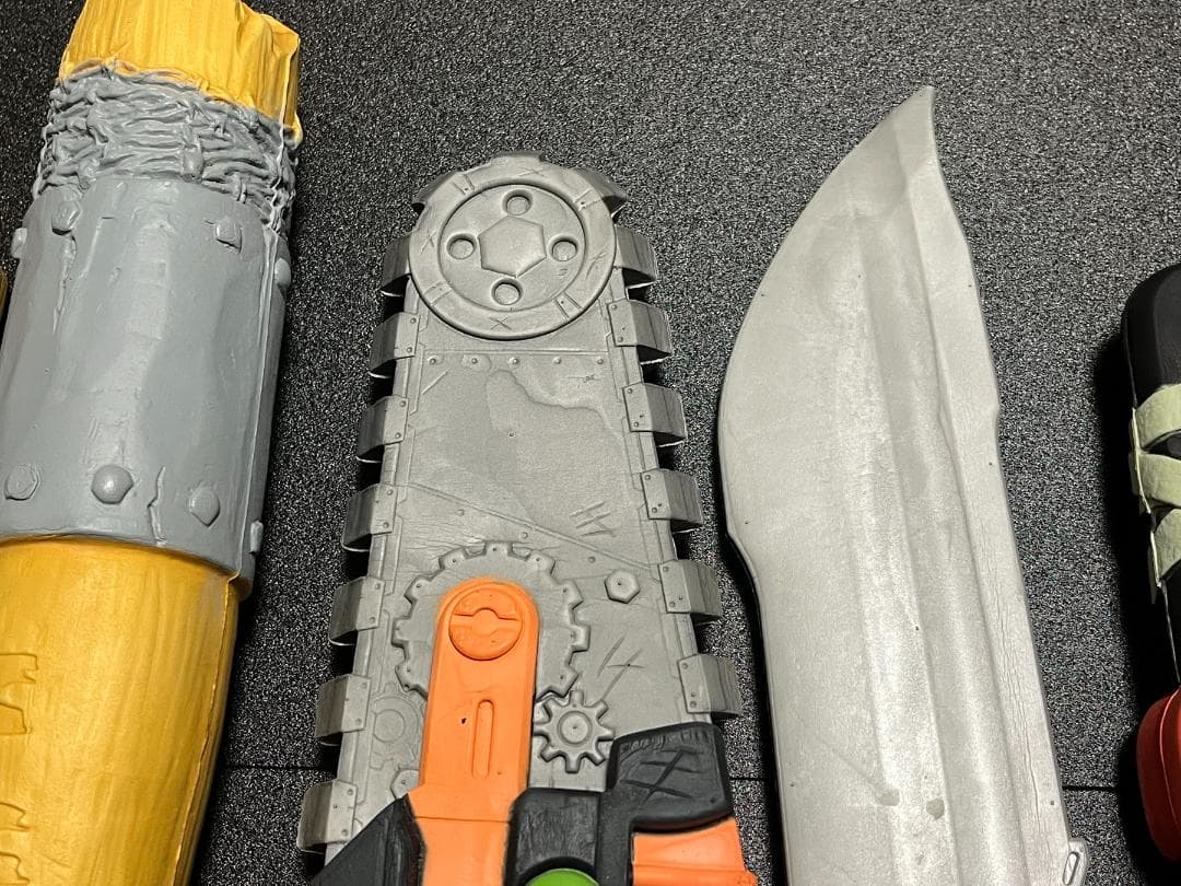 ナーフ ゾンビストライク マチェット Zバッド チェーンソー レンチアックス