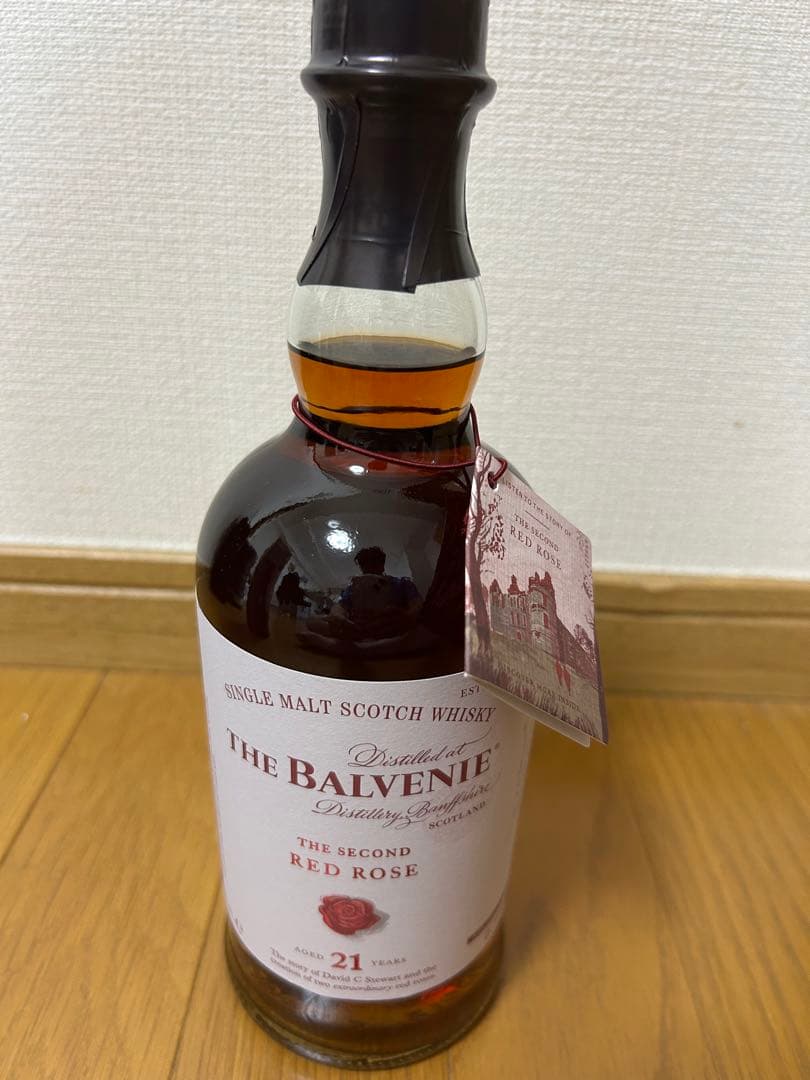 値下げ)THE BALVENIE THE SECOND RED ROSE 21年