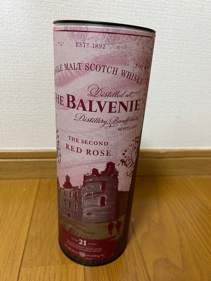 値下げ)THE BALVENIE THE SECOND RED ROSE 21年