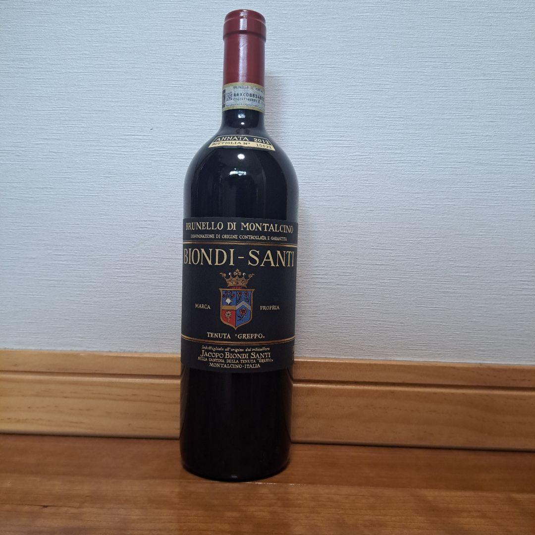 ビオンディ　サンティ　ブルネッロ　ディ　モンタルチーノ　アンナータ　2012