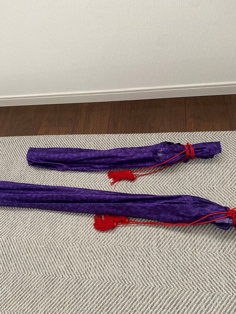 黒金装飾の刀 2本セット