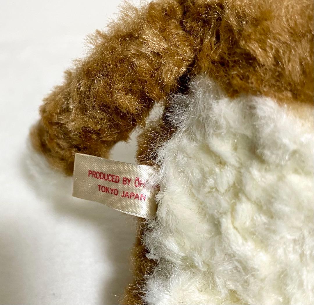 OHARA ビークル犬　ぬいぐるみ　赤い首輪　レトロ　ビンテージ