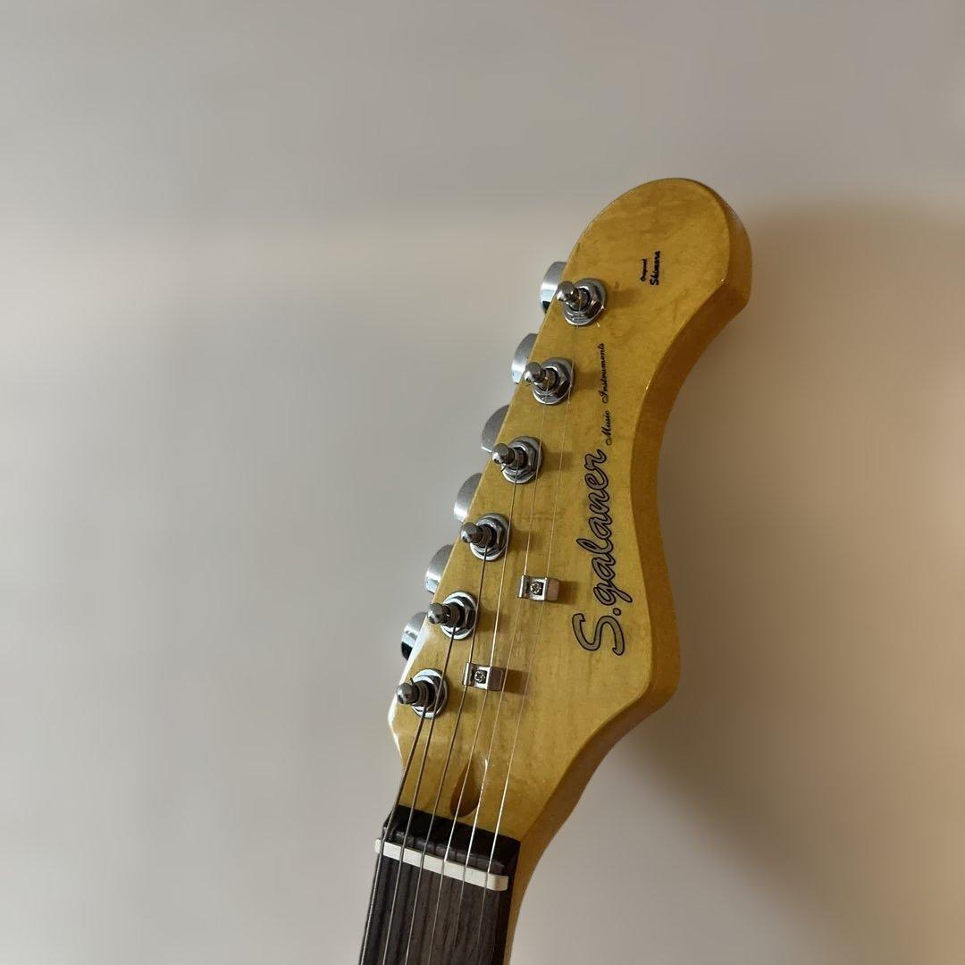 S.galaner エレキギター ストラトキャスタータイプ