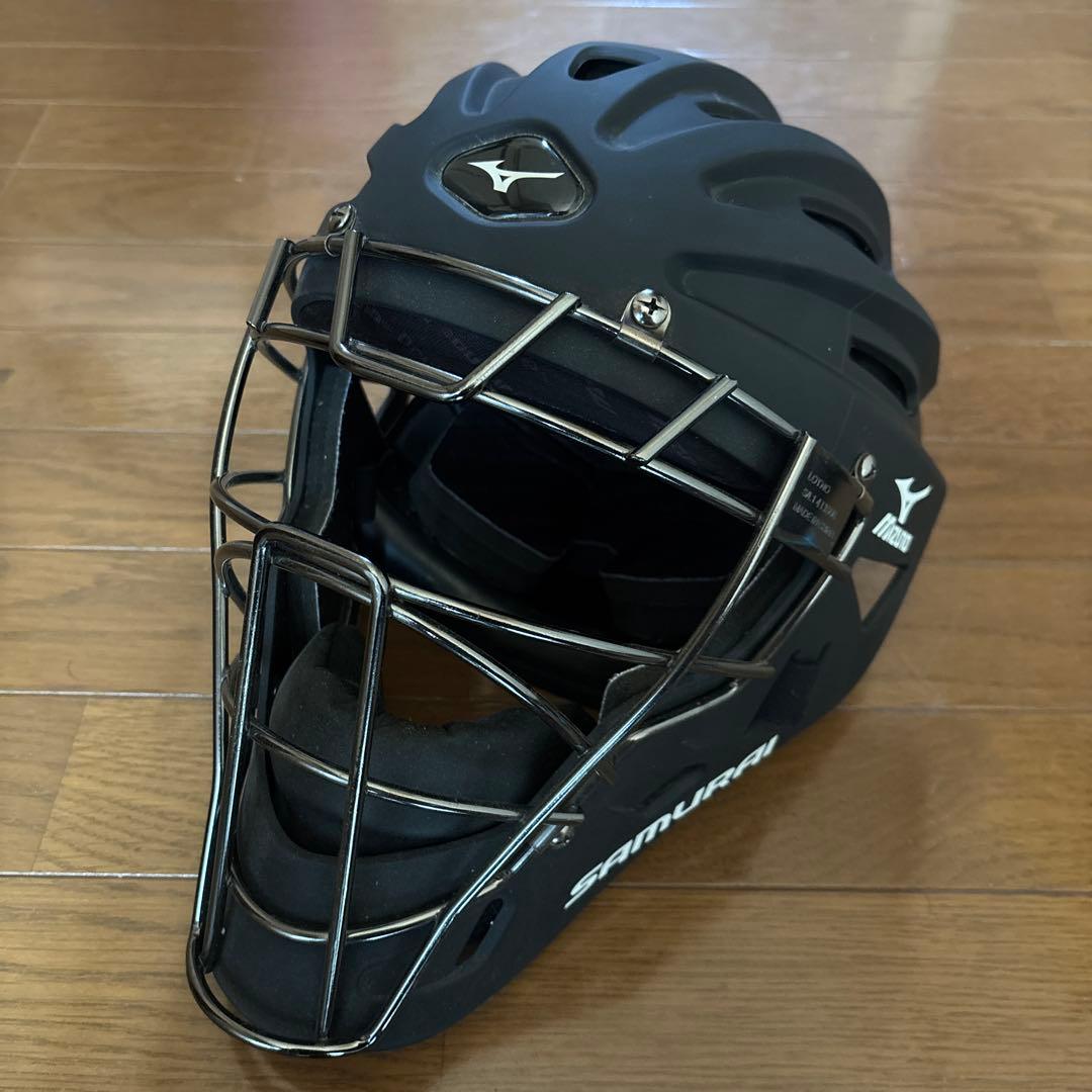 MIZUNO 阿部慎之助モデル SAMURAI ホッケー型キャッチャーマスク