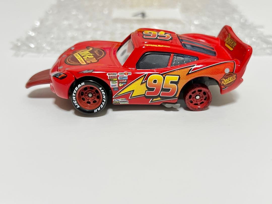 レア　マテル　カーズ　ライトニングマックイーン　ミニカー 舌　Tougue ベロ