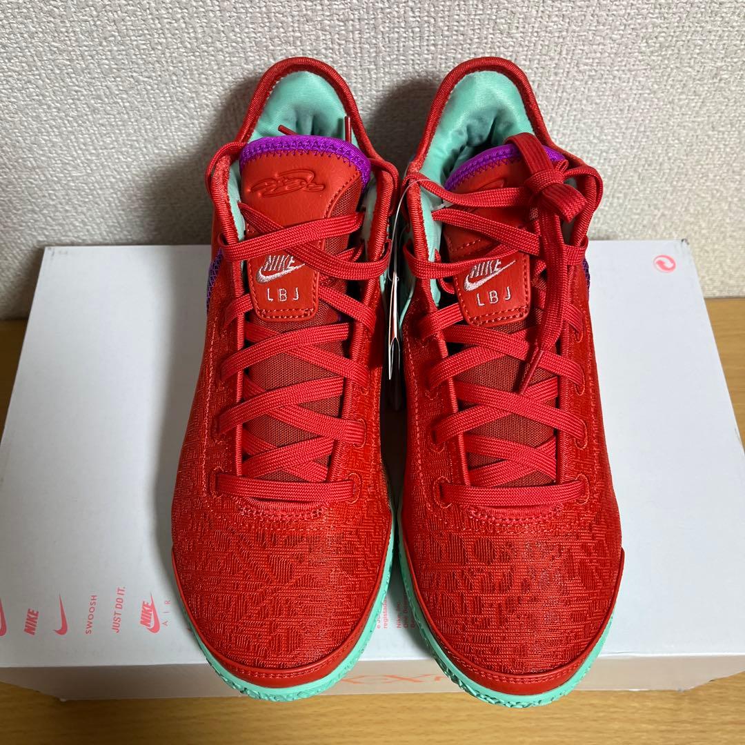 新品 ZOOM LEBRON NXXT GEN EP 赤 25.5cm