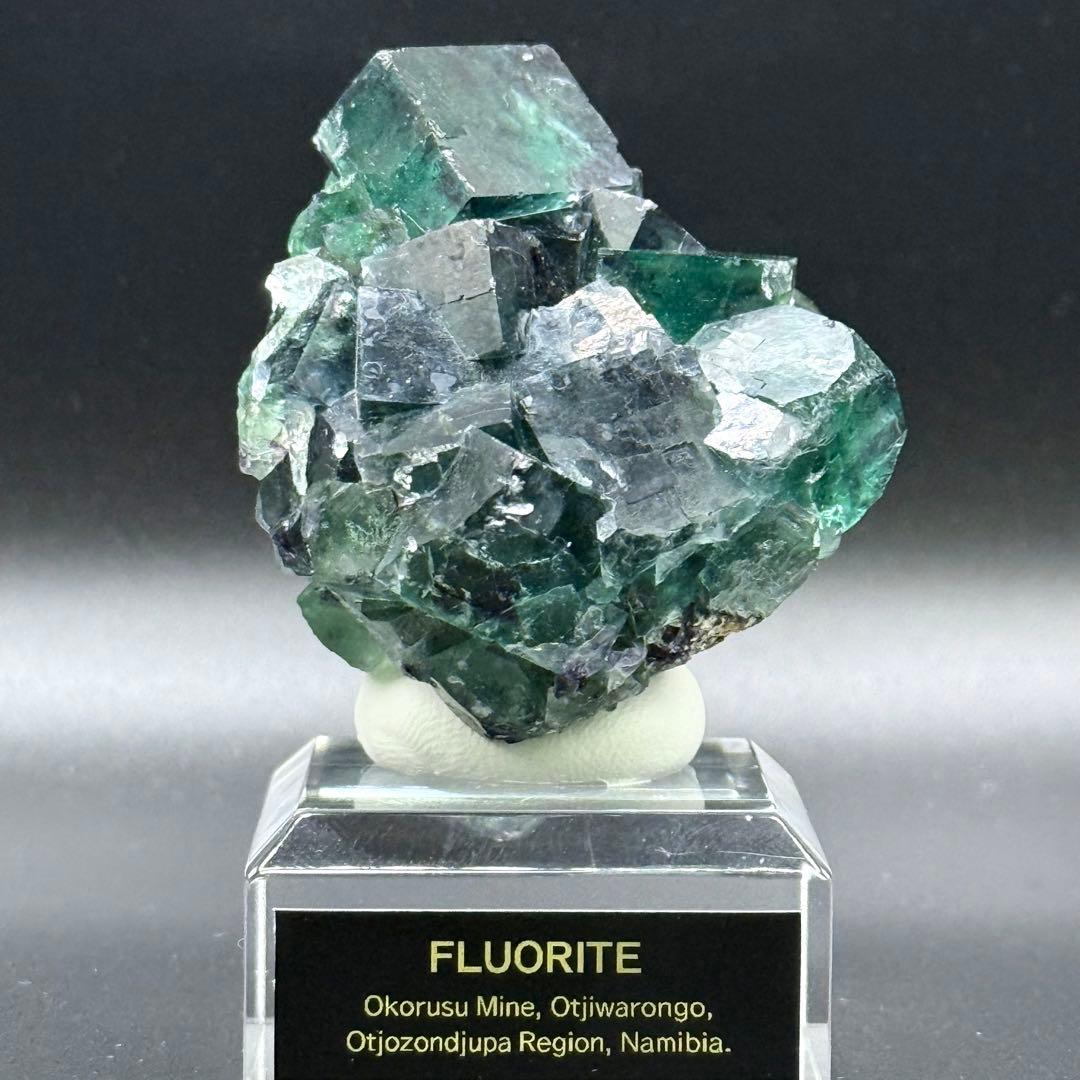 フローライト ナミビア Okorusu Mine産 蛍石 原石 41