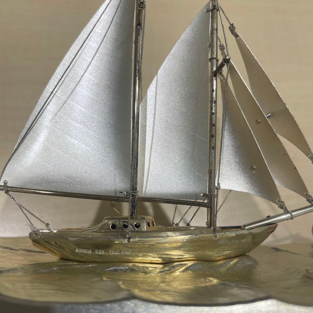 工芸品 SILVER YACHT 985 TAKEHIKO