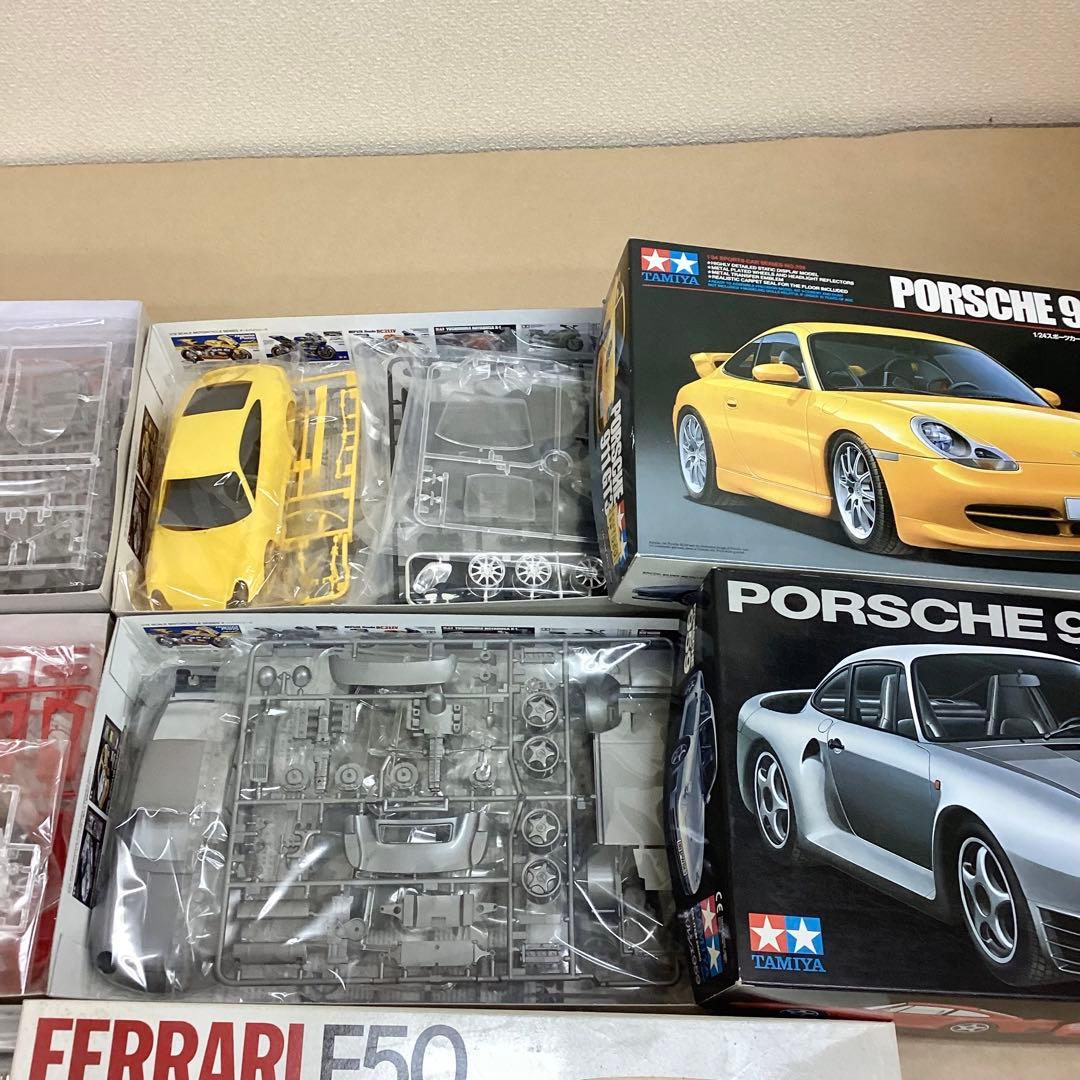タミヤ フジミ模型 1/24 フェラーリ・ポルシェ5個セット 未組立品