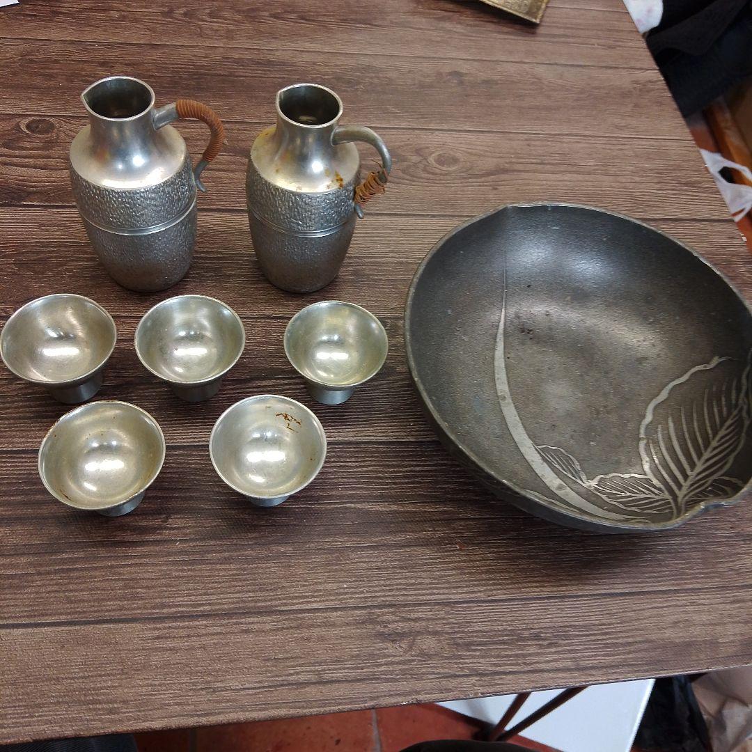 錫製 酒器　8個セット