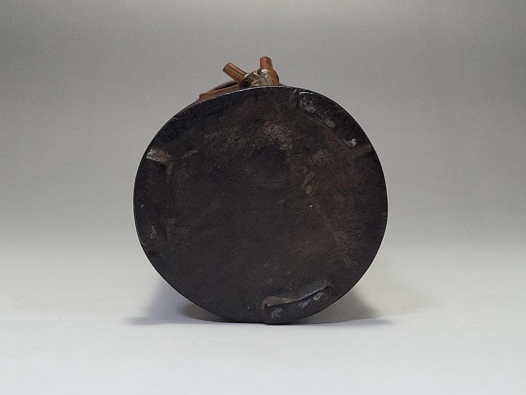 竹製 筆筒 明清時代 高さ約13.1cm