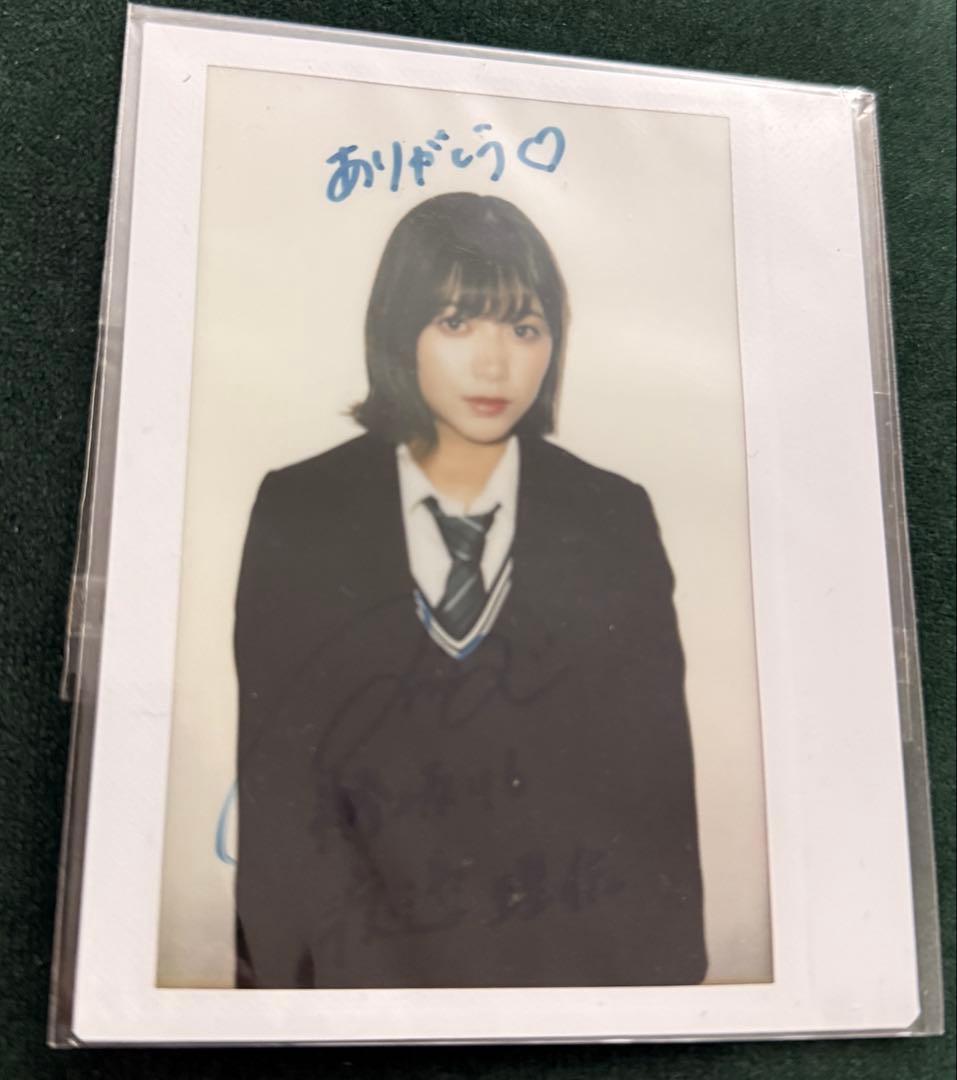 欅坂46 櫻坂46 渡邉理佐　直筆 サイン入りチェキ