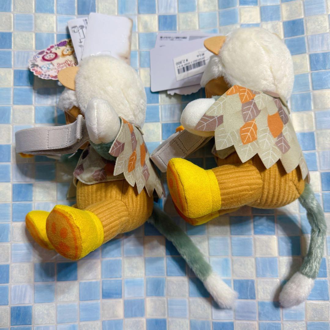 ディズニー　ジェラトーニ 秋のぼうけん　カーテンホルダー　ぬいぐるみ