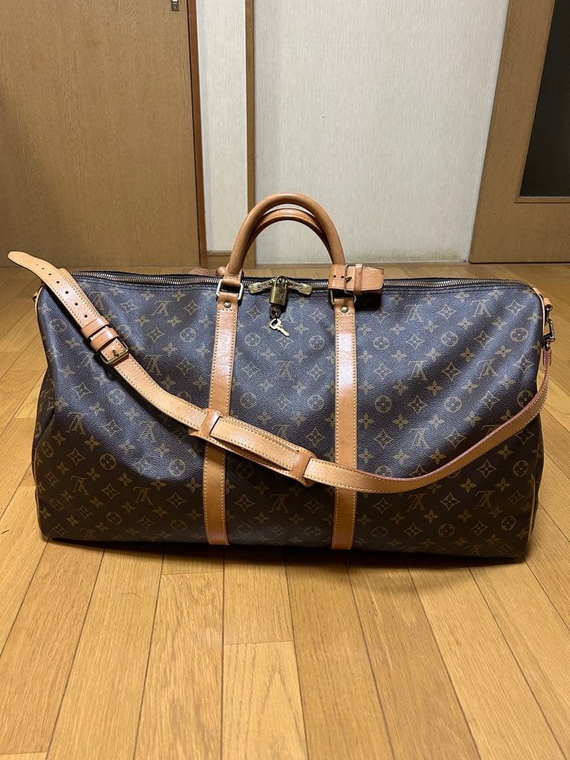 Louis Vuitton キーポル60 バンドリエール モノグラム