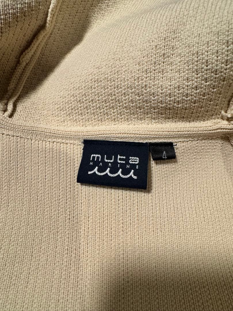 muta ベージュ ニットパーカー サイズ4