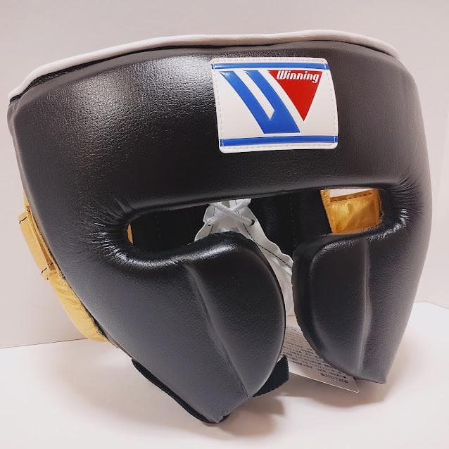 Winning ウイニング ボクシング ヘッドギア Lサイズ 黒金 別注品③