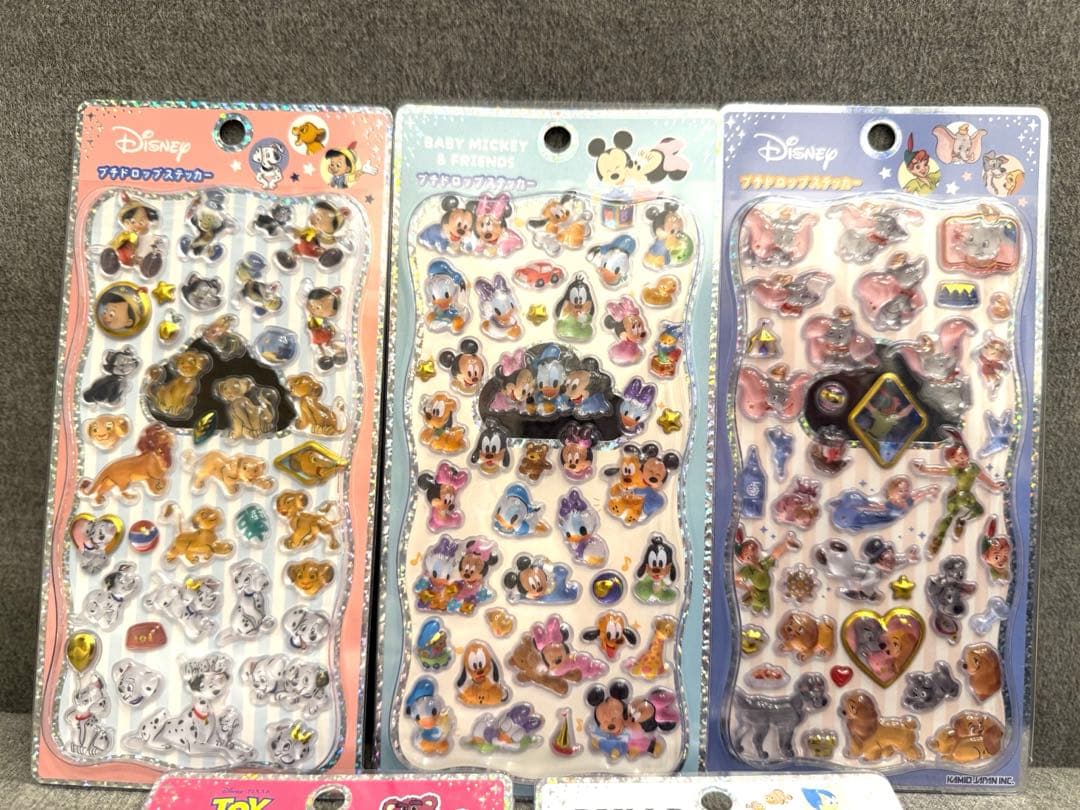 k*i様 【正規品】プチドロップステッカー　ディズニーシリーズ　5点セット