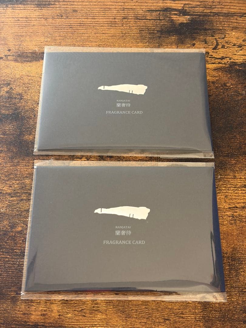 蘭奢待 香りカード 2枚 正倉院 THE SHOW 限定 未使用