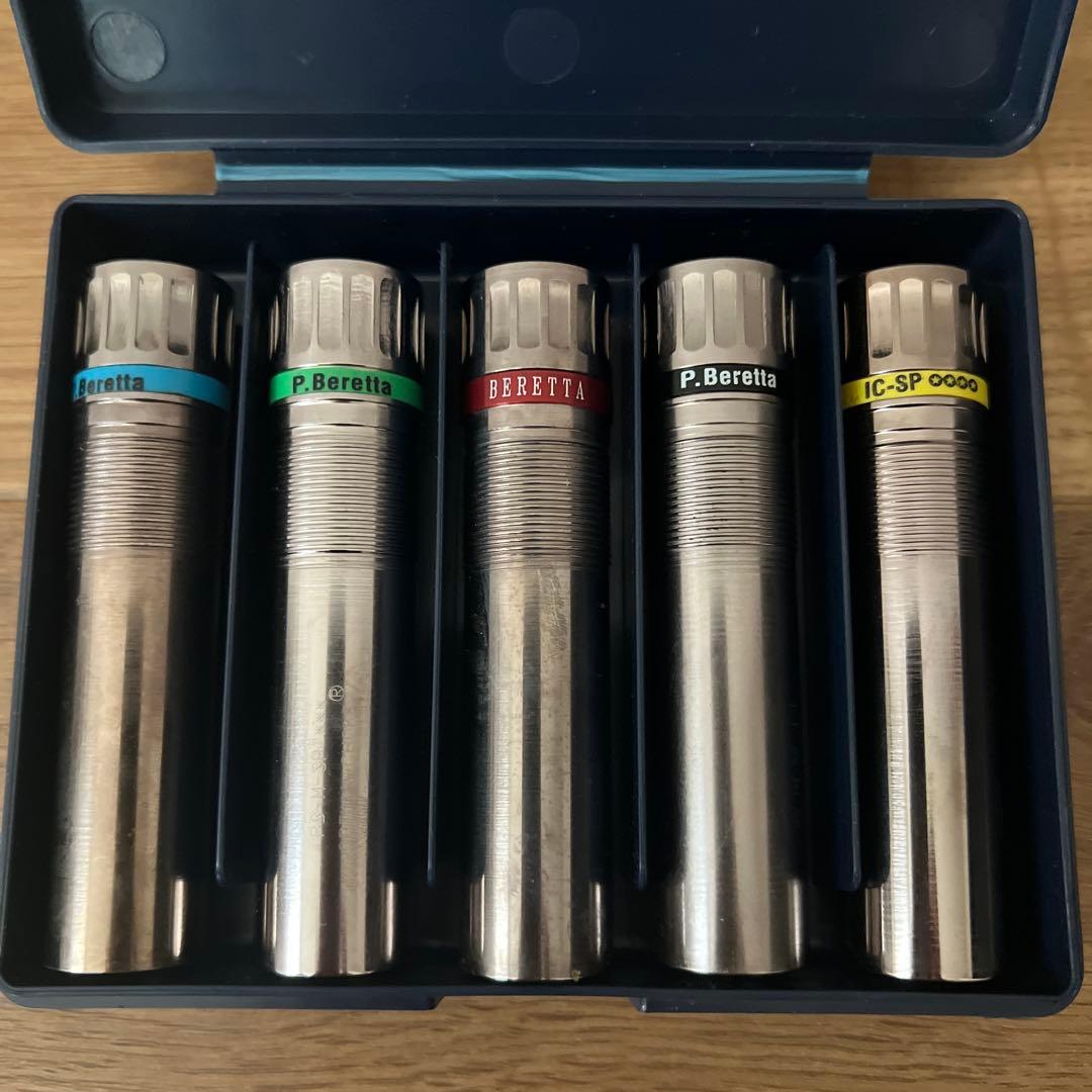 新品　オプティマチョーク　セット　ケース付　ベレッタ　12番　5本入り