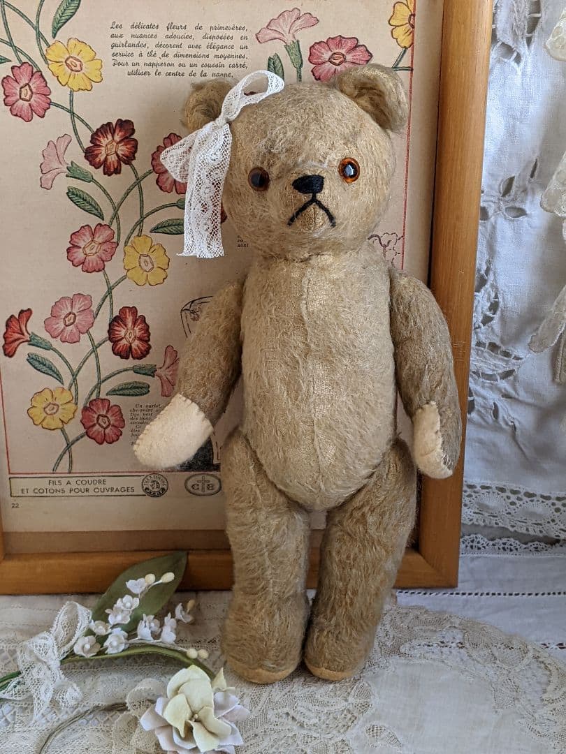 【m】アンティークベア　アンティークテディベア　ドイツ