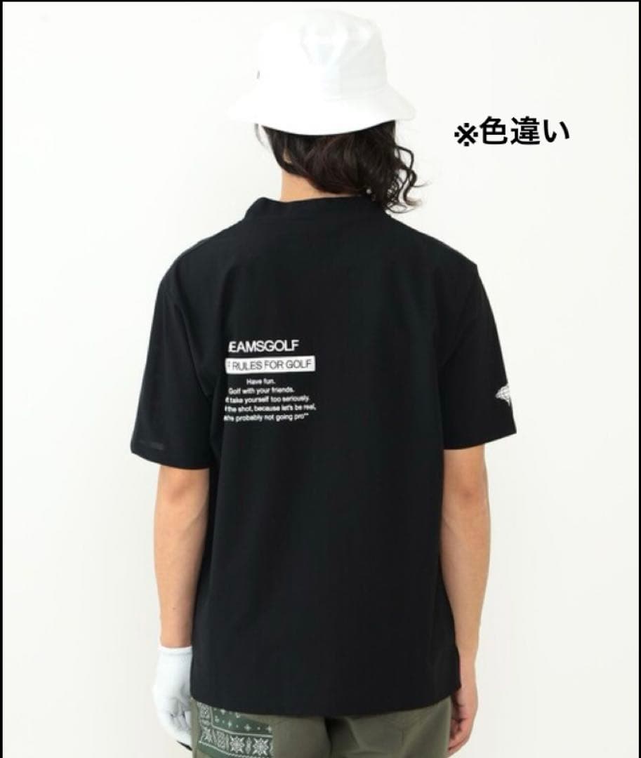 【新品】ビームスゴルフ／モックネック／ハイネック ／半袖