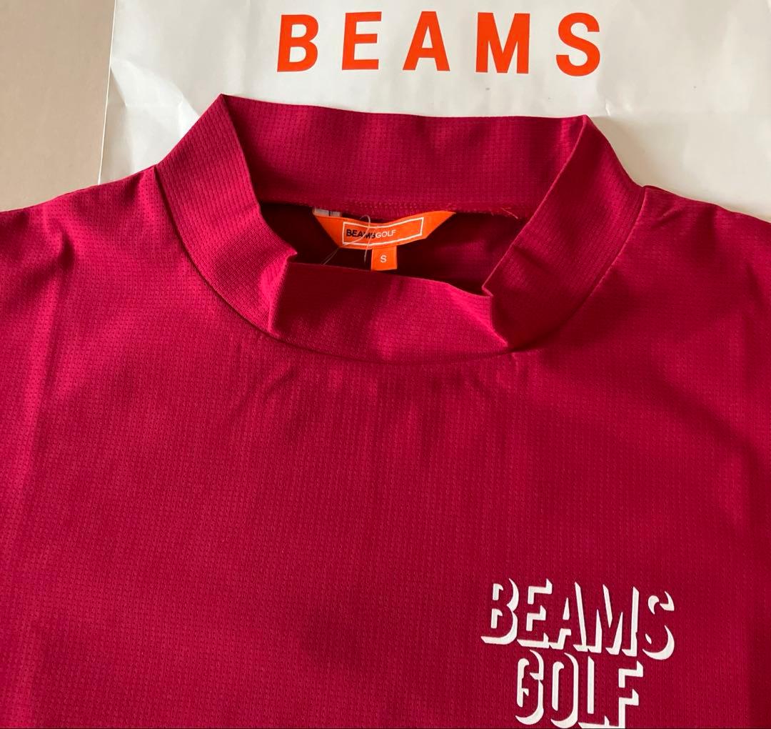 【新品】ビームスゴルフ／モックネック／ハイネック ／半袖