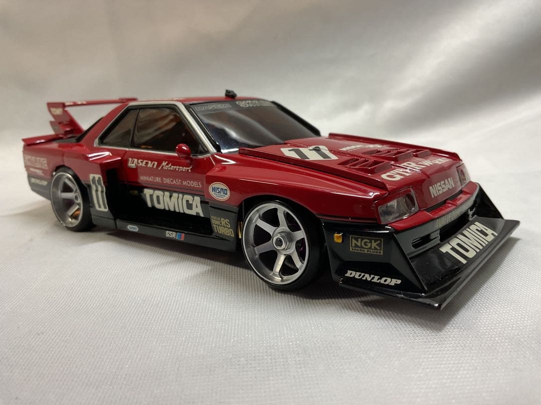 京商 ミニッツ AWD ドリフトスカイラインAFS2.4G基盤 アルミホイール付