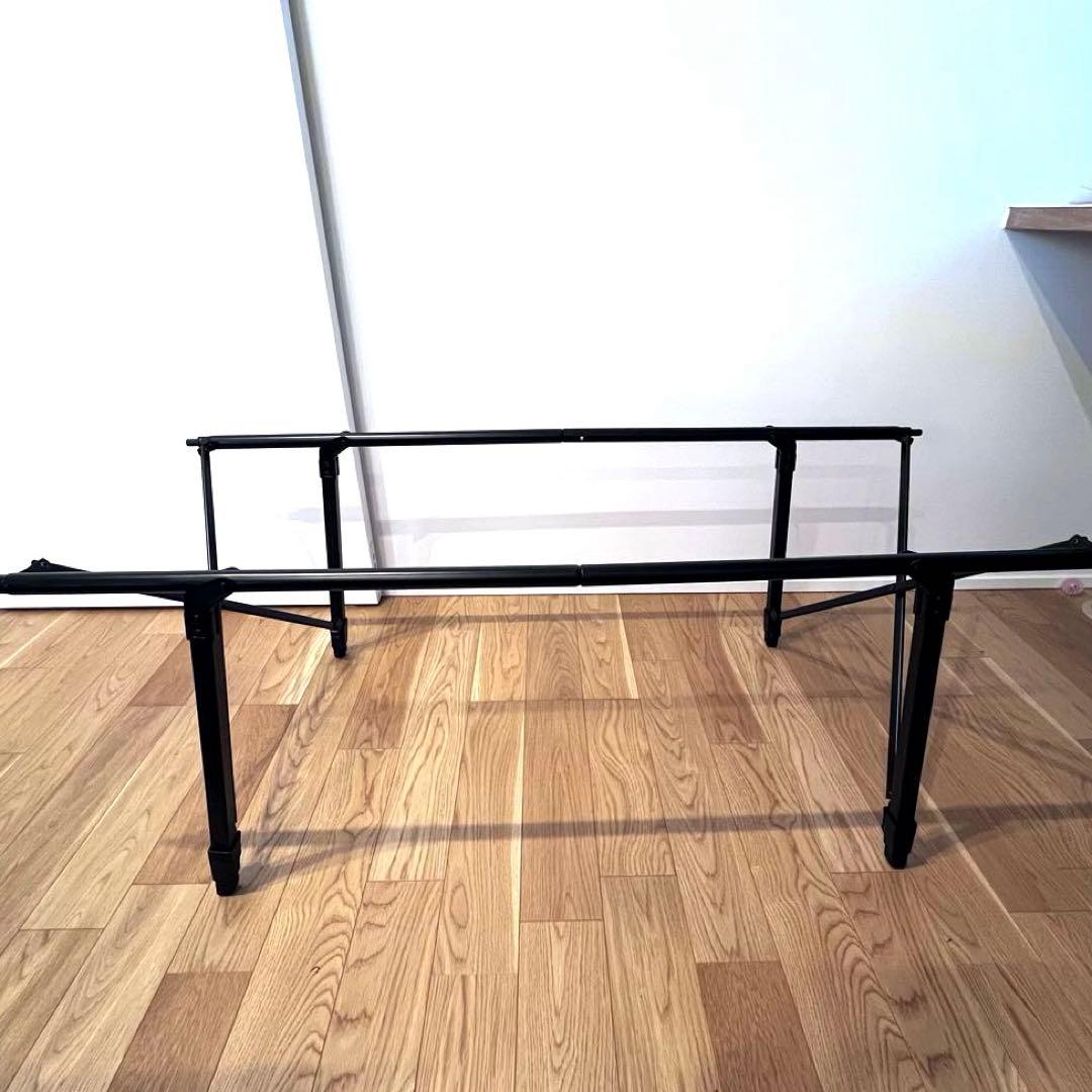 【美品】タラスブルバ アルミコンパクトロールテーブル L ブラック