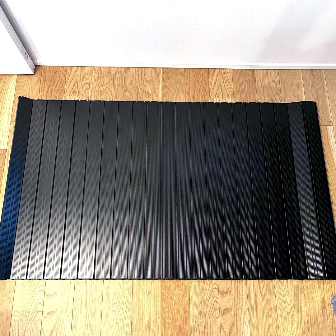 【美品】タラスブルバ アルミコンパクトロールテーブル L ブラック