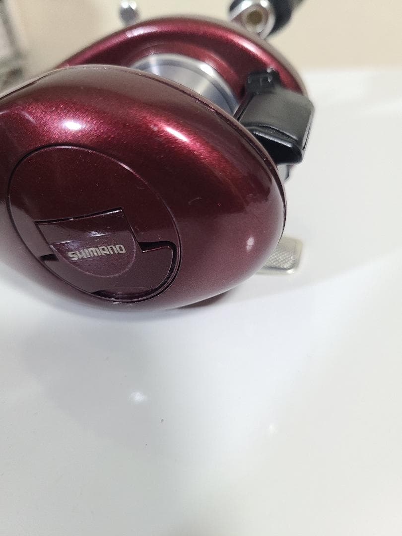 美品【シマノ】 バンタム スコーピオン メタニウム XT 赤メタ