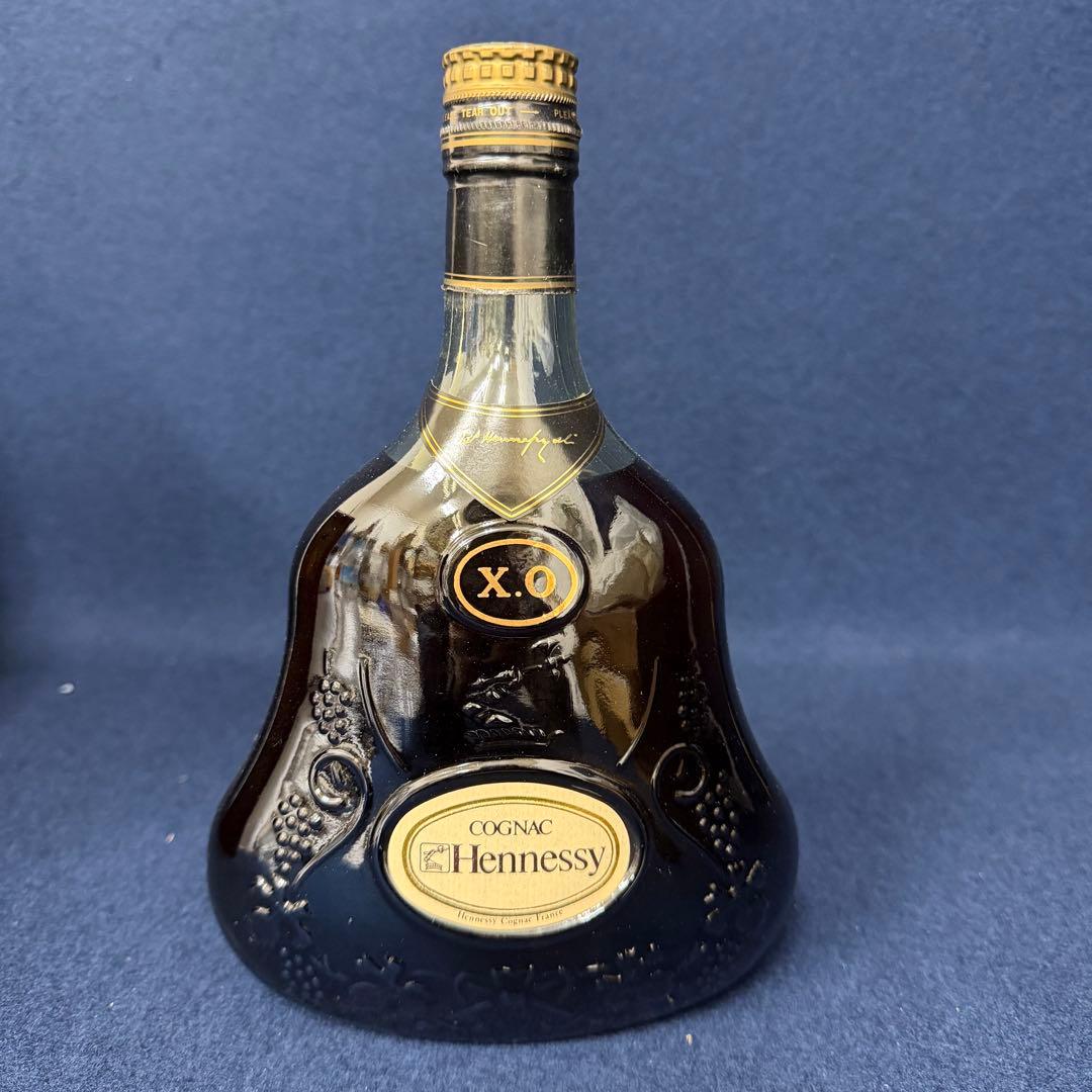 Hennessy ヘネシー XO コニャック 金キャップ グリーンボトル