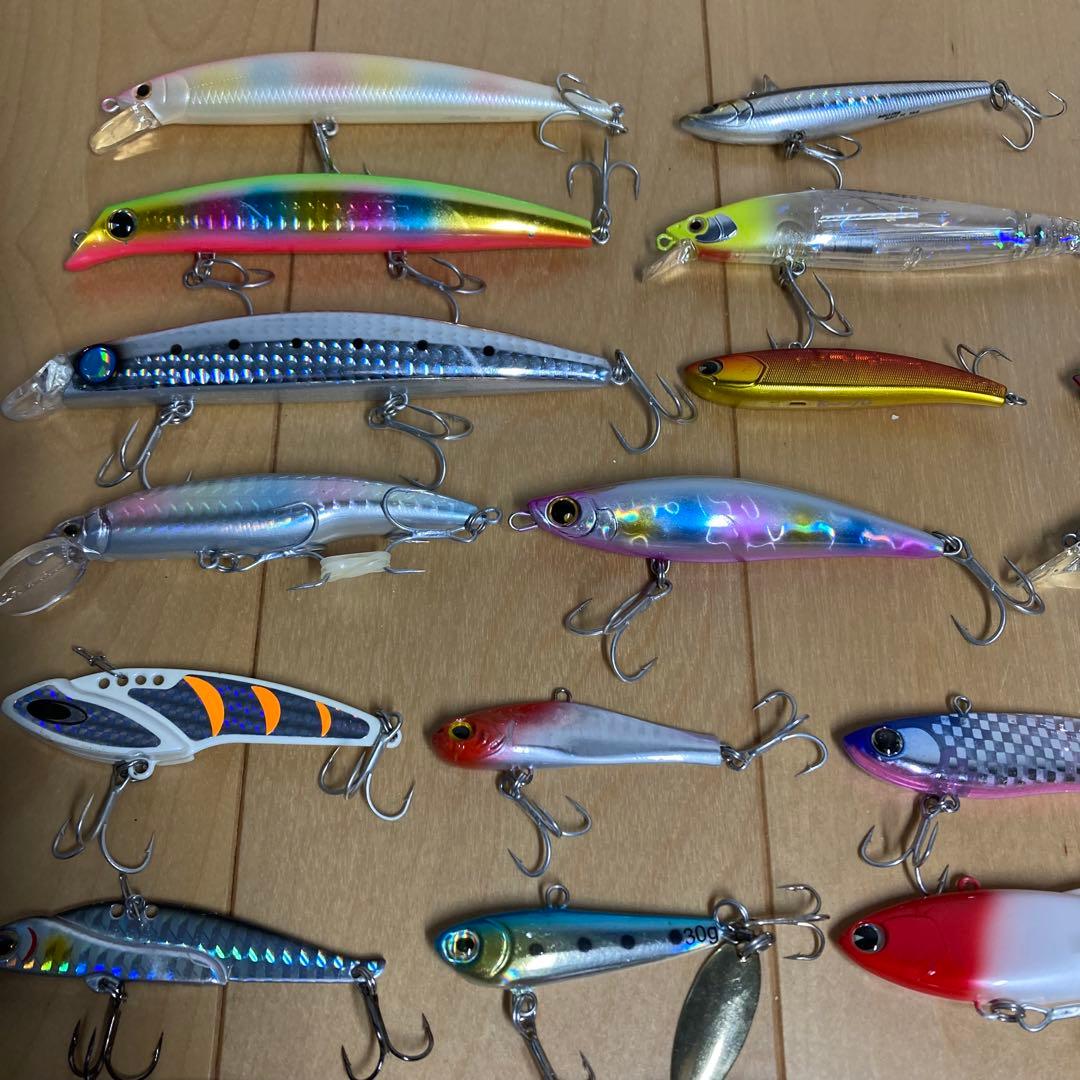 ミノー　バイブレーション25個まとめ売り