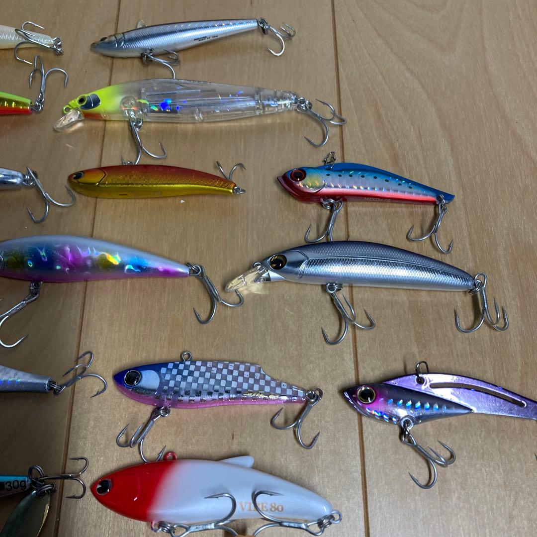 ミノー　バイブレーション25個まとめ売り