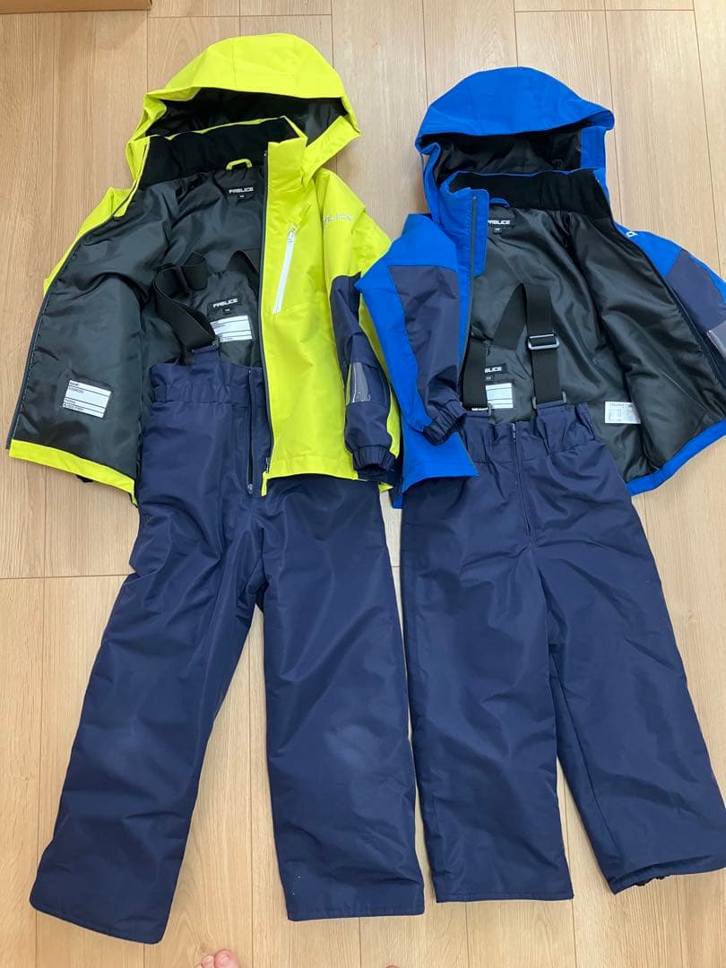 スキーウエア　130＆110 2着セット
