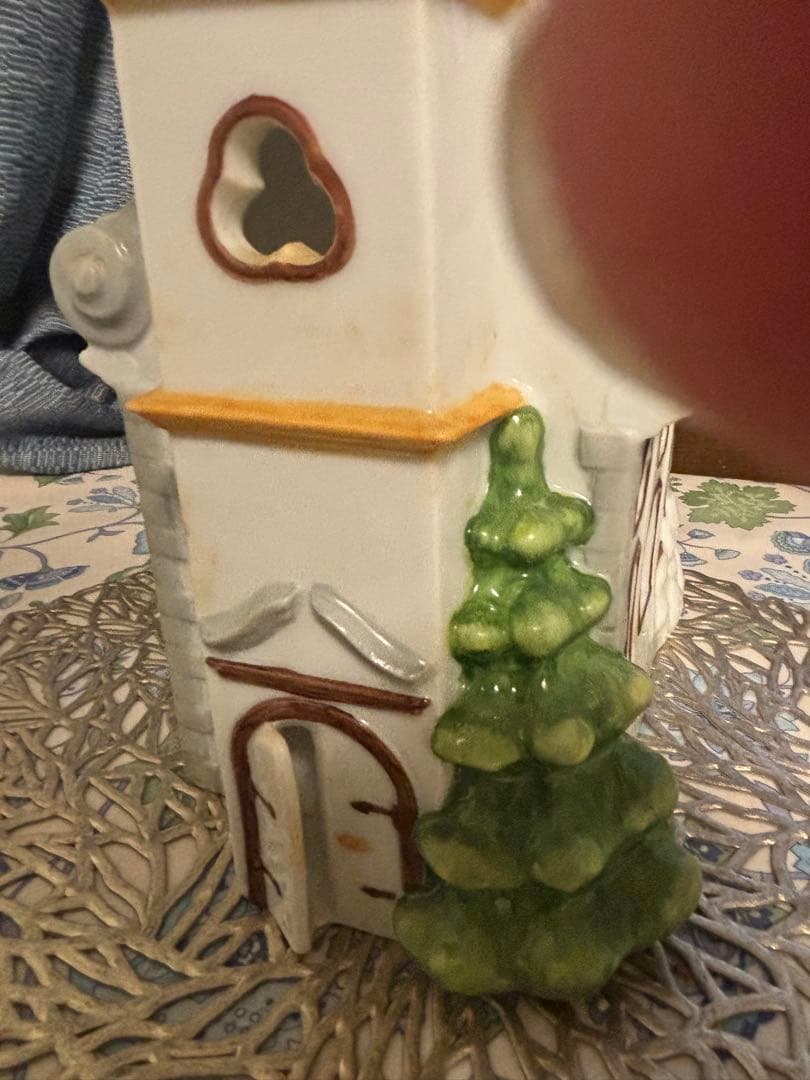 フッチェンロイター　クリスマスキャンドルハウス 陶器製　レア　限定版