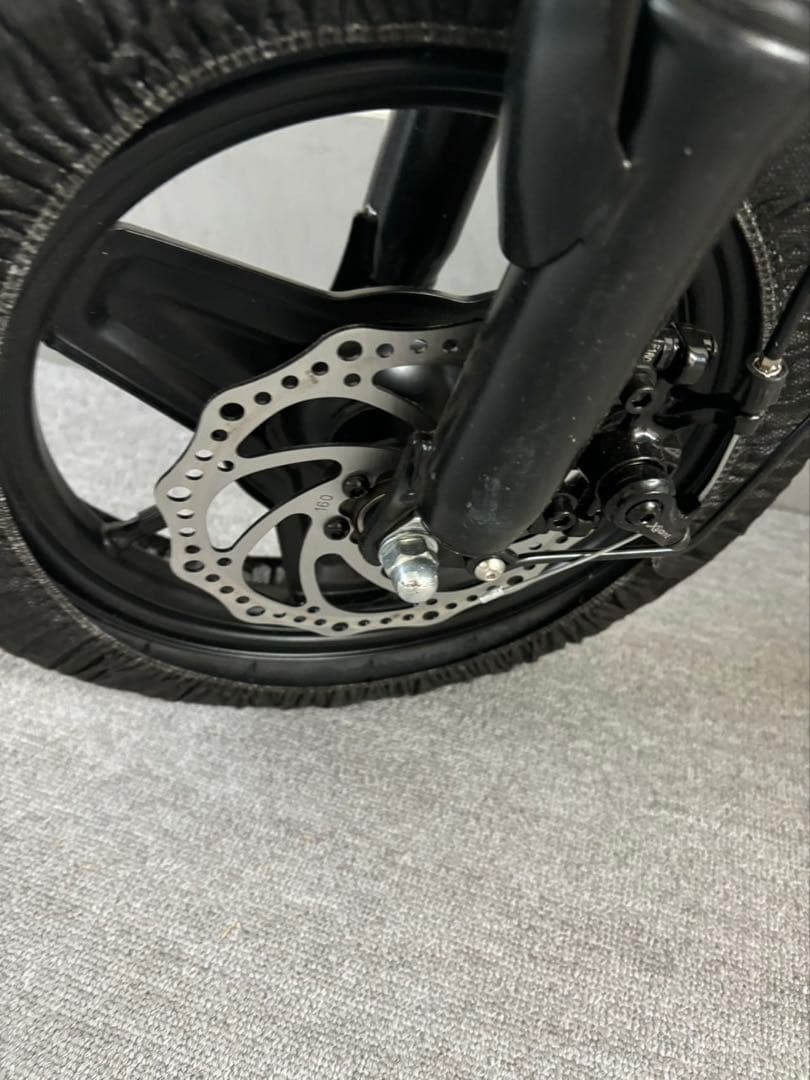 引取限定大容量/新品/ハイスペック/折りたたみ/電動アシスト自転車/黒