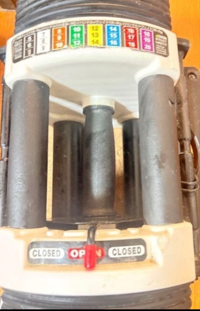 手渡しのみ　可変式ダンベル　ブロックダンベル　トレーニング