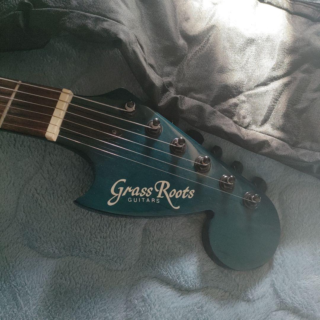 Grass Roots エレキギター PIERROT　潤モデル ケース、新品弦付