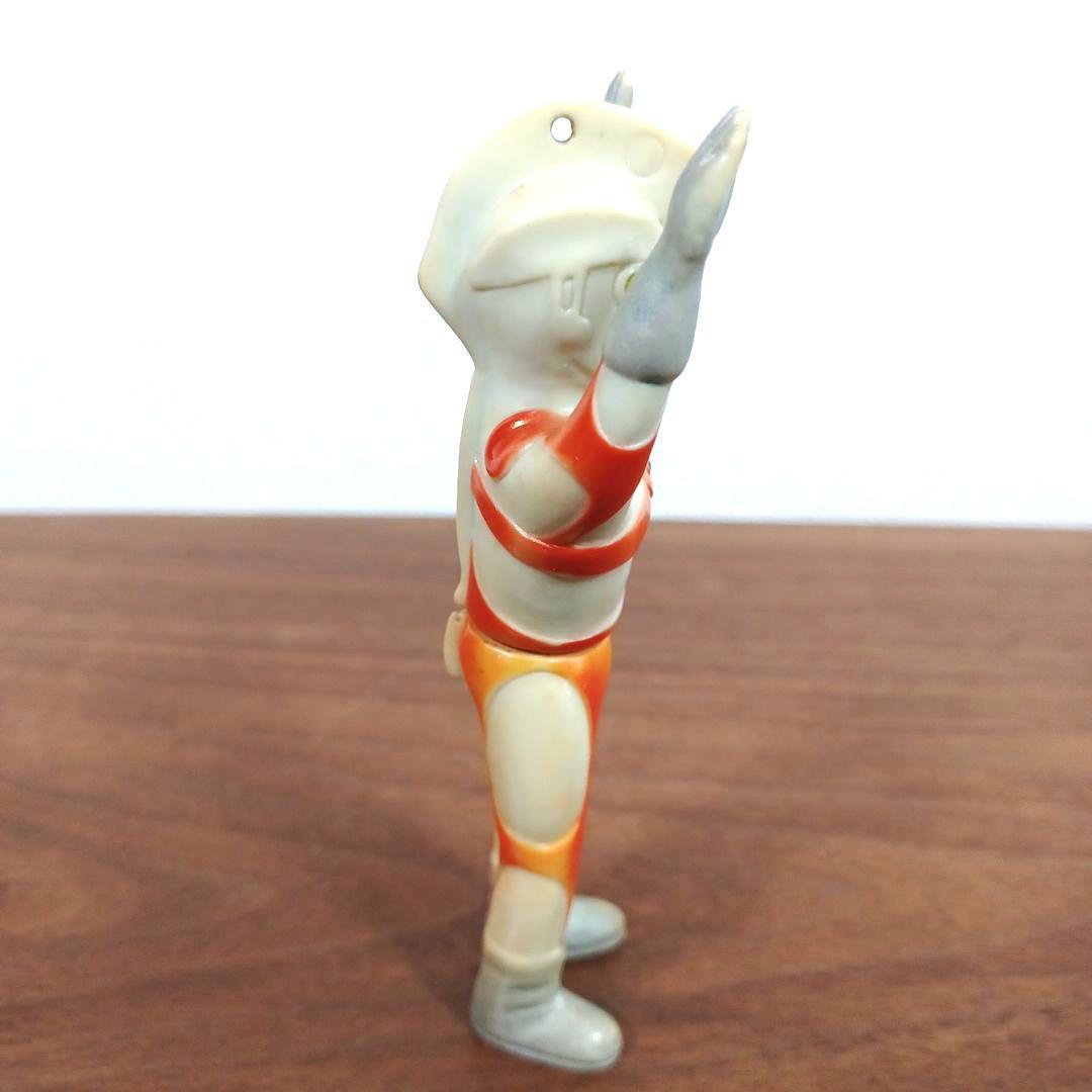 当時物ポピー製　ウルトラマン＆ウルトラマンA　希少ソフビペンダント頭部穴付き