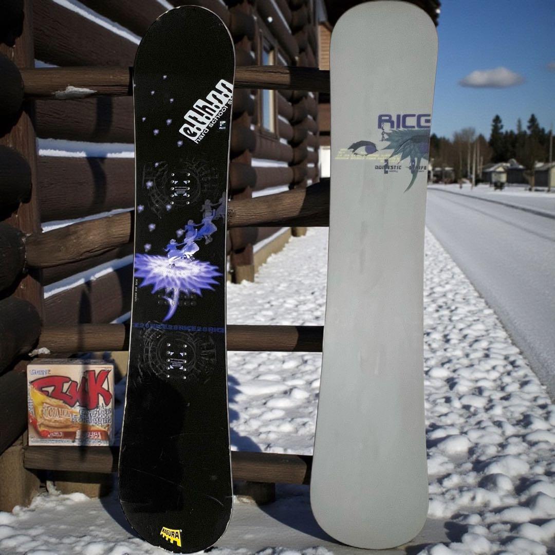 【良品】 RICE 28 DOMESTIC STRIFE 145 スノーボード