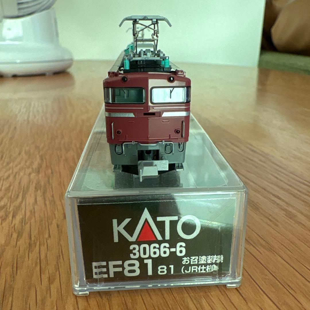 KATO 3066-6 EF81 81お召塗装機(JR仕様)④付属品未使用未開封