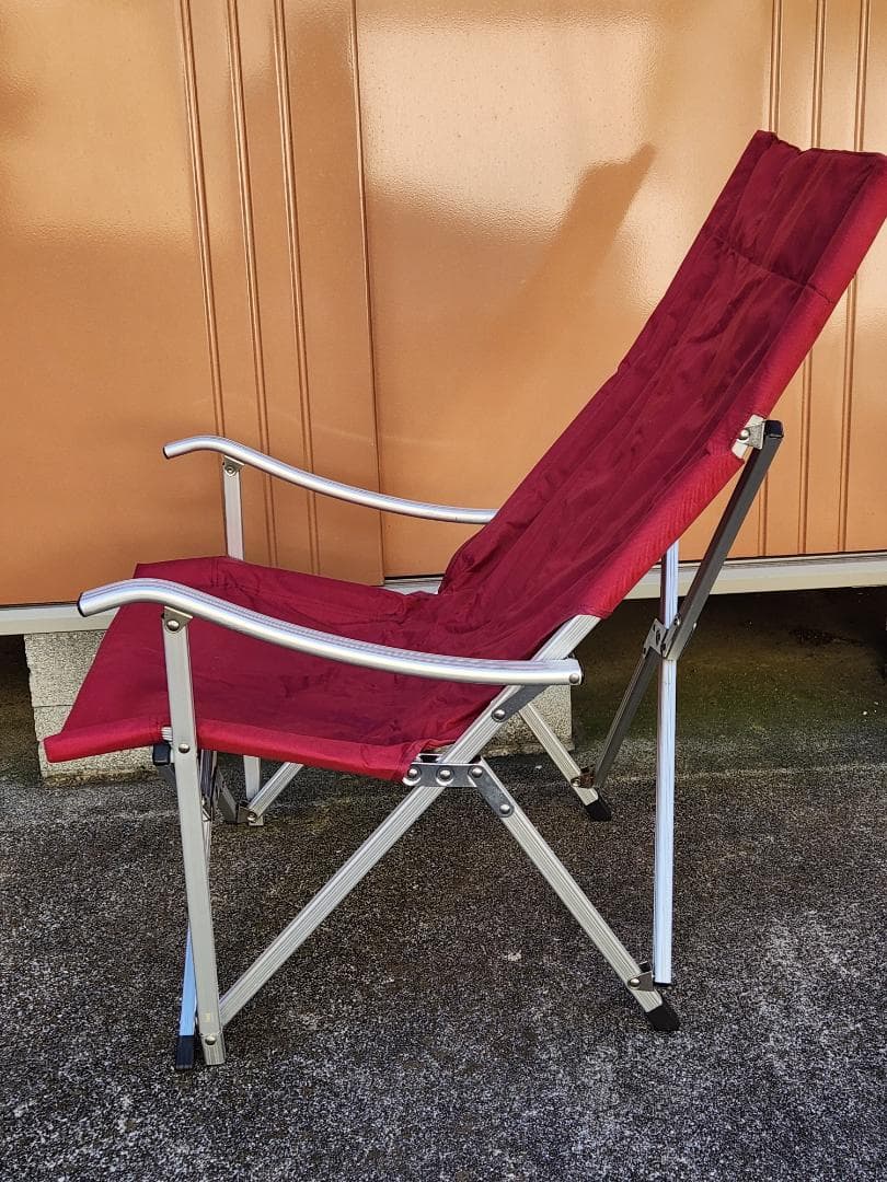 小川キャンパル リラックスアームチェア 1956 レッド系 2脚セット