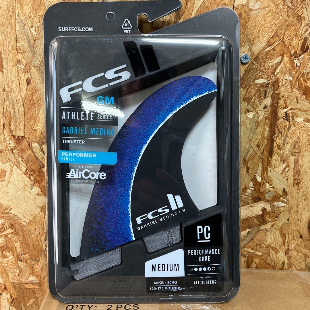 FCS II PC Gabriel Medina サイズ　M トライフィンセット