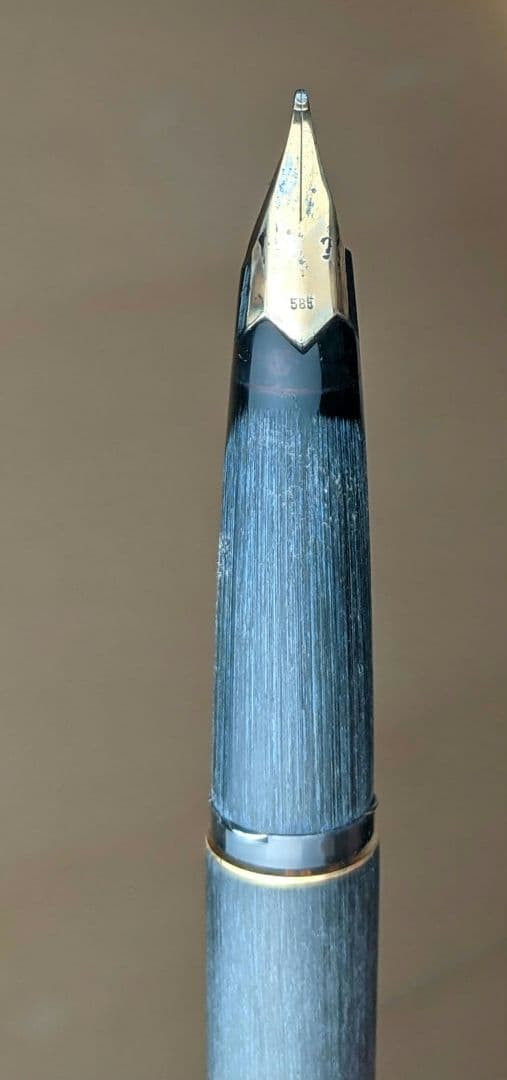 万年筆　モンブラン　木目調