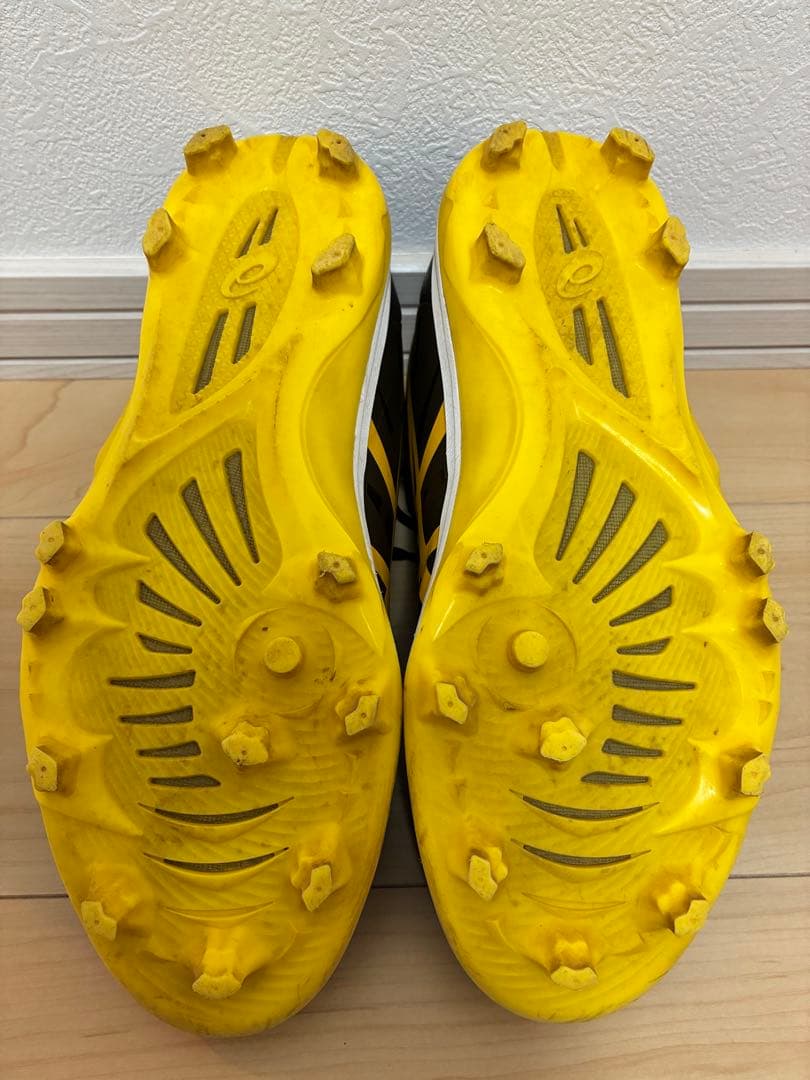 【美品】27.0cmアシックス野球スパイク　ゴールドステージファング