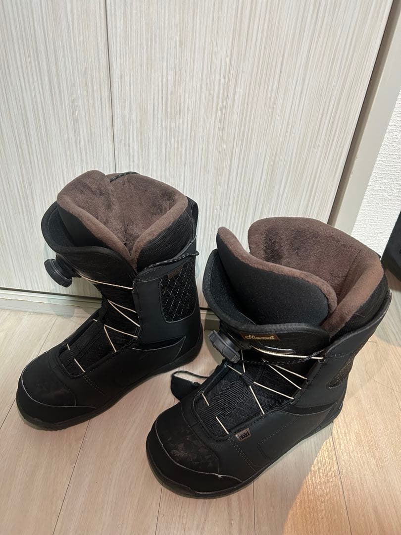 HEAD スノーボードブーツ 22.5cm レディース／ジュニア可 BOA 美品