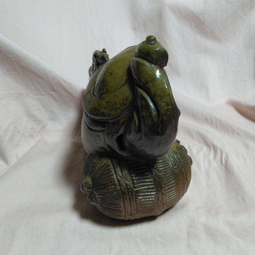 備前焼　木南知加選作　大黒天